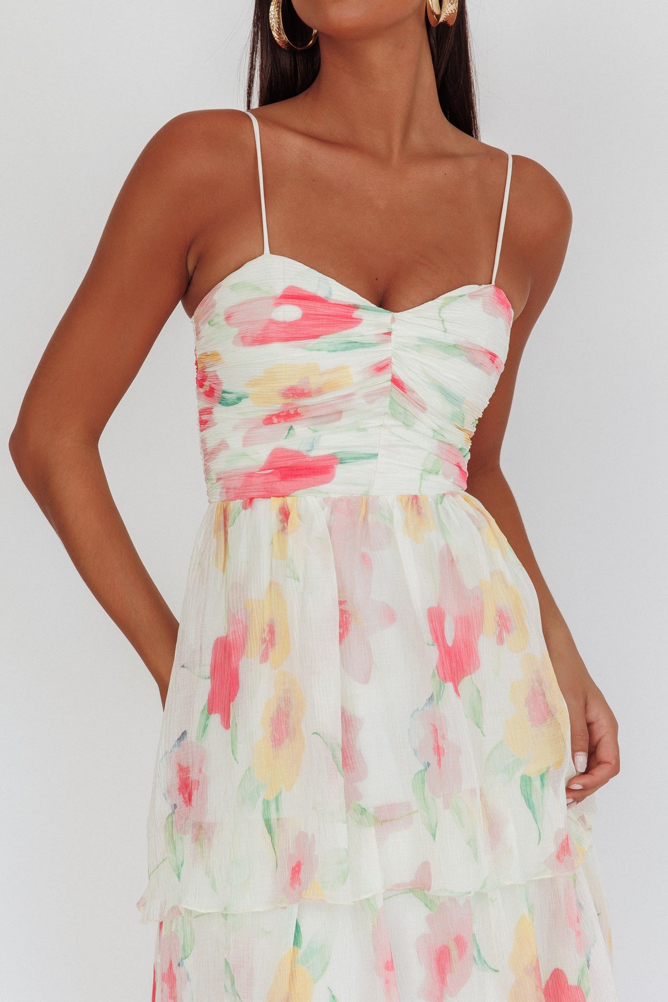 Wildflower Waltz Midi Dress