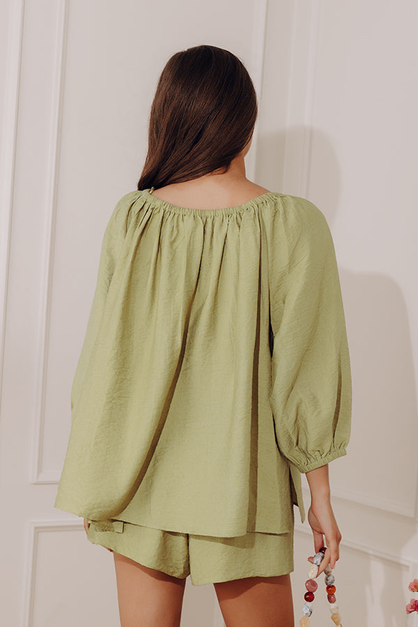 Wonder and Wine Shift Top