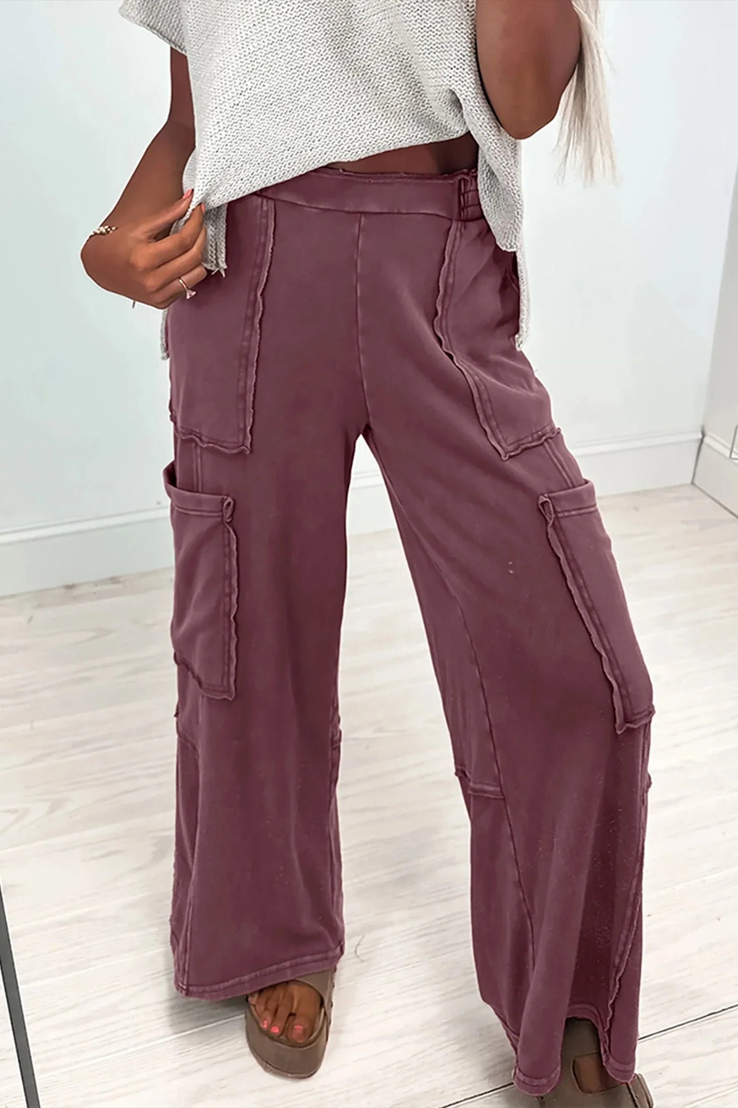 Rust Rebel Mineral Wash Cargo Pants