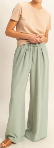 Stay Cute Wide Leg Pants