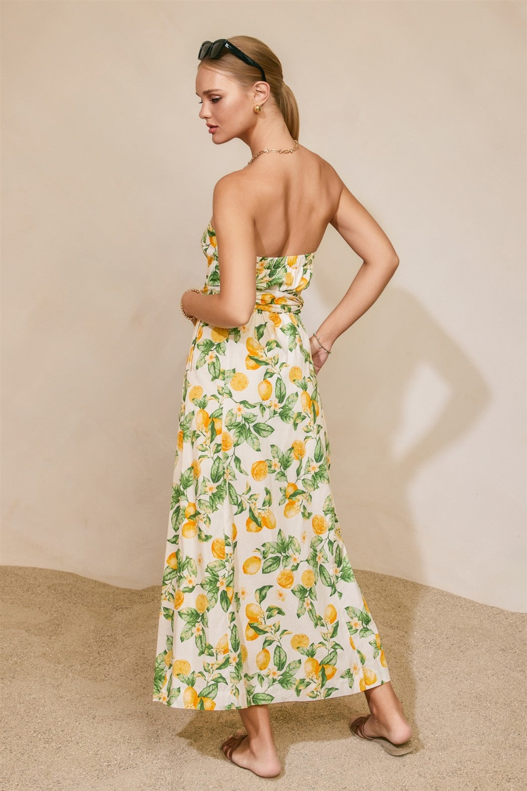 Sicilian Summer Midi Dress
