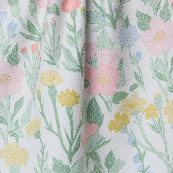 Wildflowers in Bloom Tea Towel