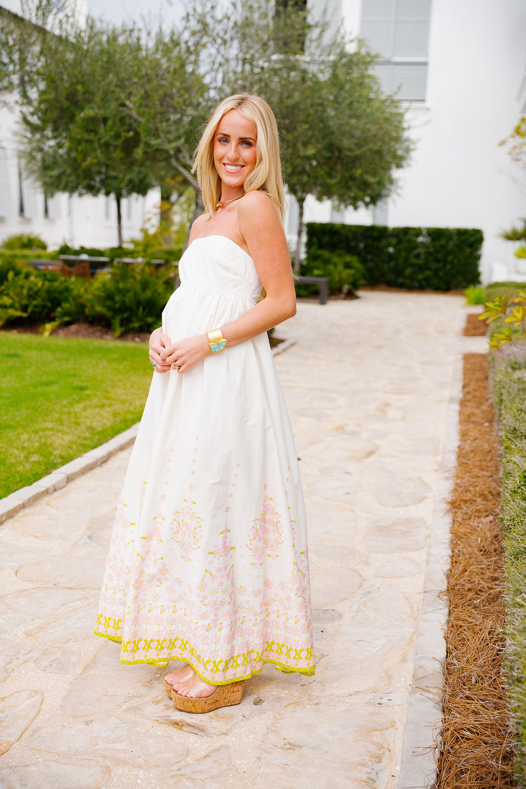 Harris Dress - White