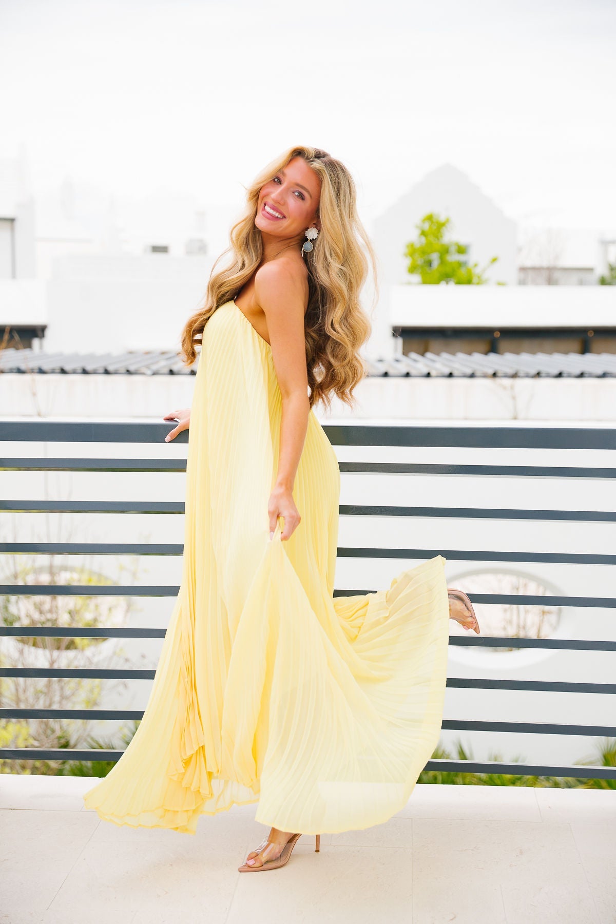 Camdyn Dress - Yellow