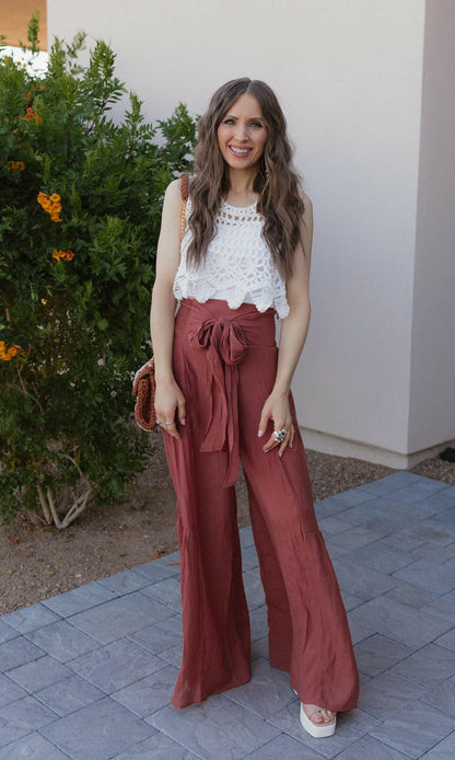 Boho Breeze Tiered Palazzo Pants S-3X