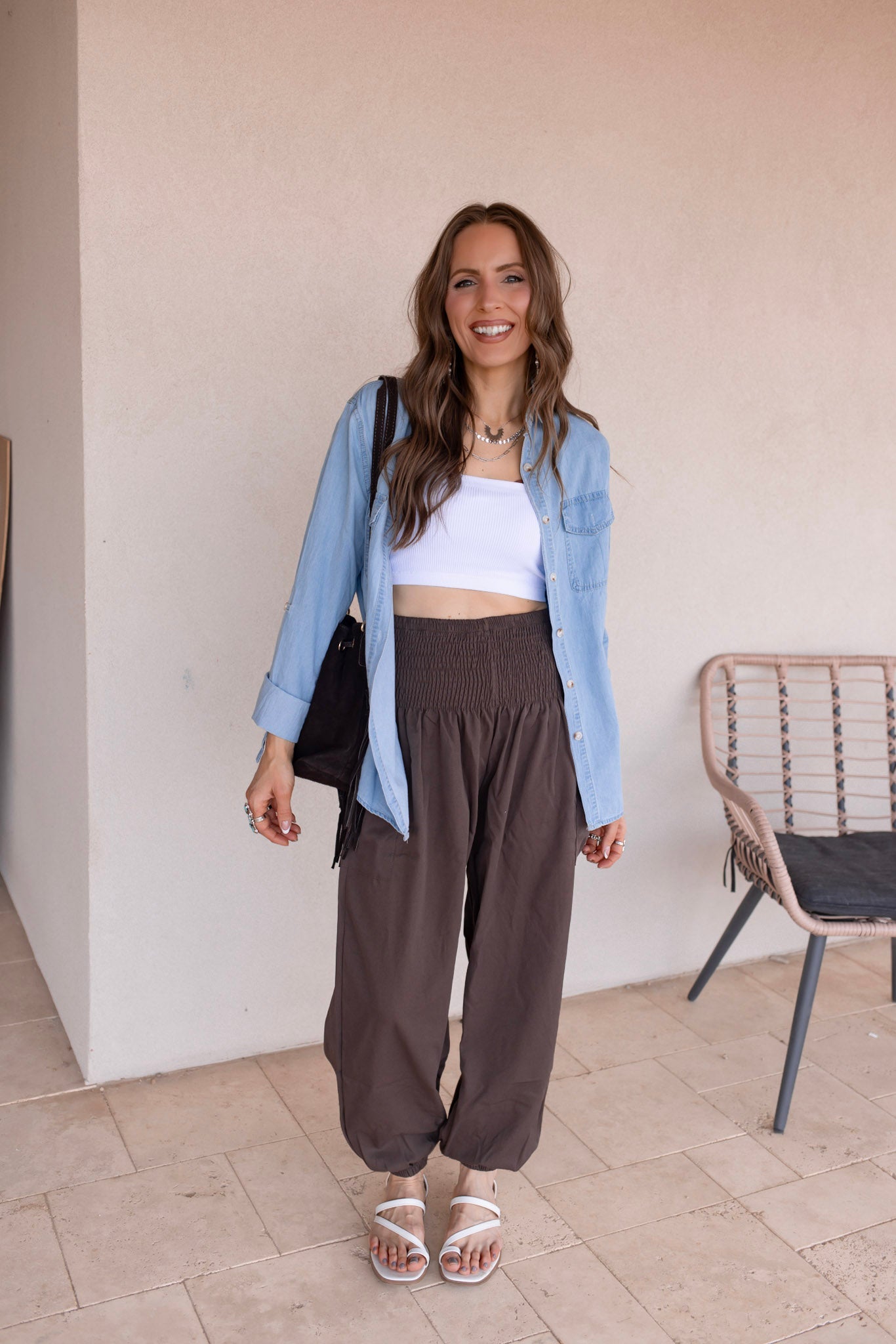 Chic Effortless Edge Jogger Pants