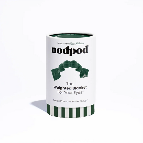 Weighted Sleep Mask (Green Cabana)