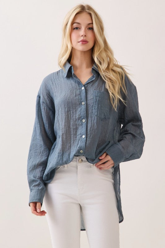 Wren Button Top