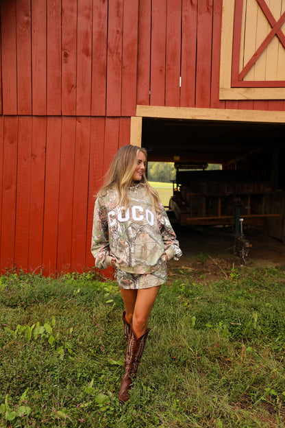 Coco Mini Skirt - Camo