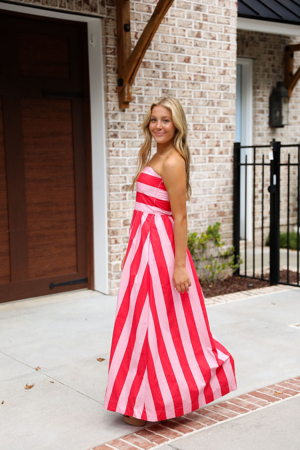 Hutcherson Dress - Red/Pink