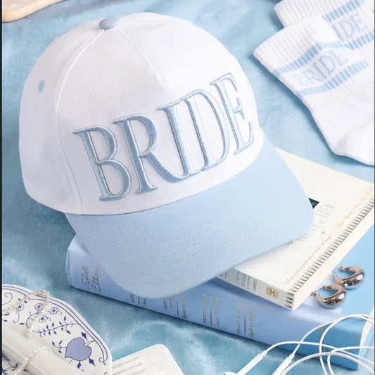 Something Blue Bride Trucker Hat