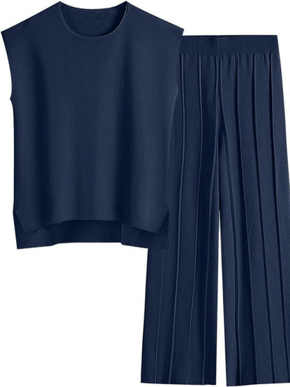 Best of Both Worlds Top and Pants Knit Set