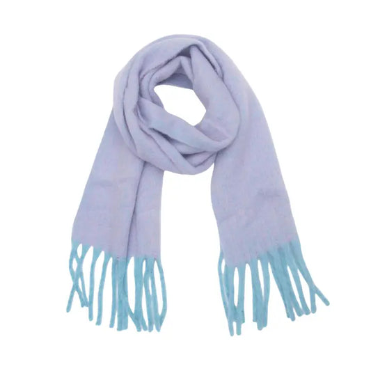 Winter Soft Tassel Scarf