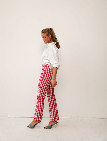 Coco Park Pants - Red Check