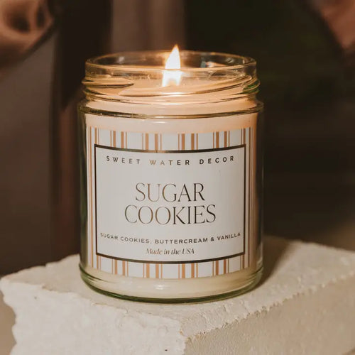 Sugar Cookies Christmas Candle