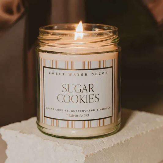 Sugar Cookies Christmas Candle