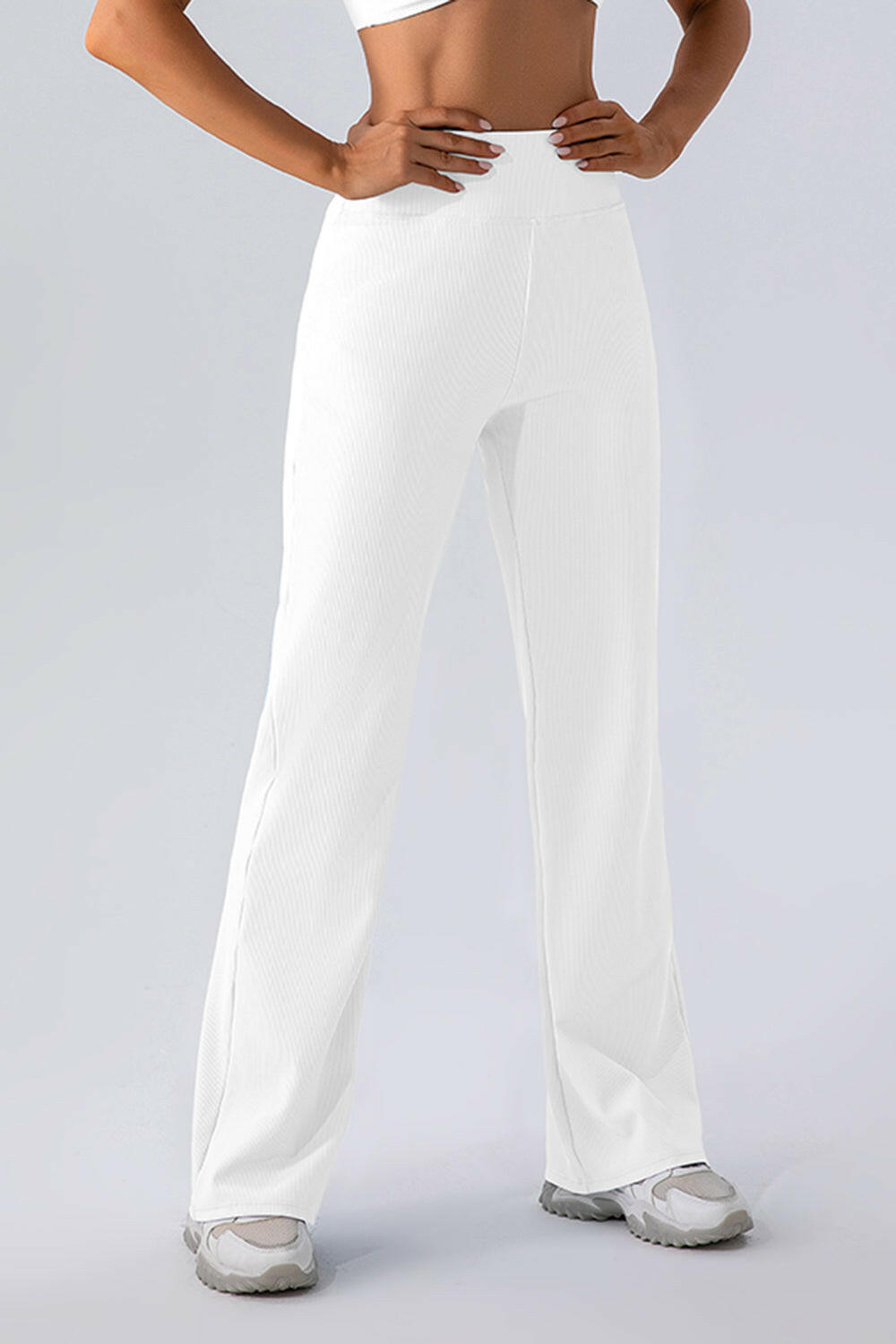 High Waist Straight Active Pants