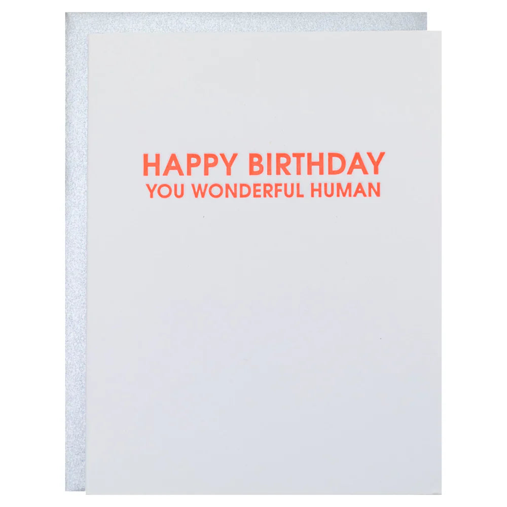 Wonderful Human Birthday Card