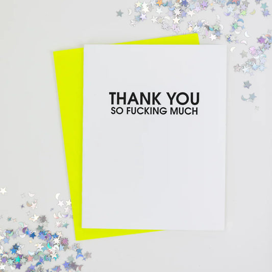 Thank You So Much Card