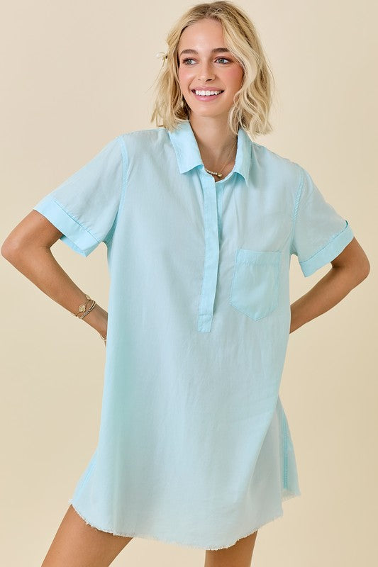 Washed Away Mini Dress