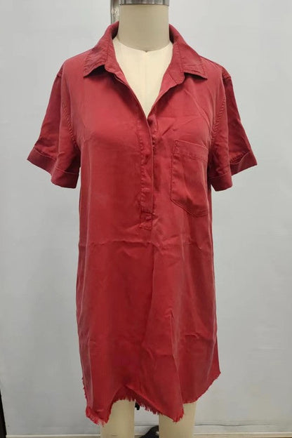 Washed Away Mini Dress