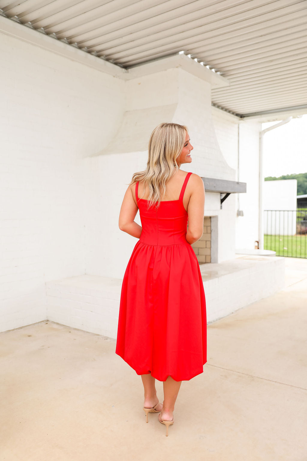 Lettie Dress - Red