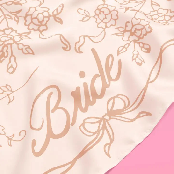 Tan Bride Head Scarf