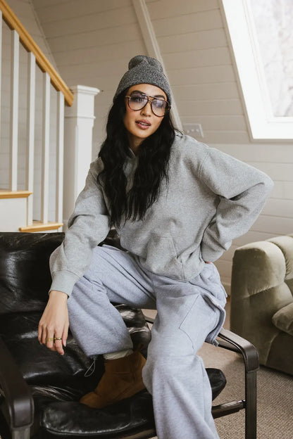 Anahi Hoodie in Grey - FINAL SALE