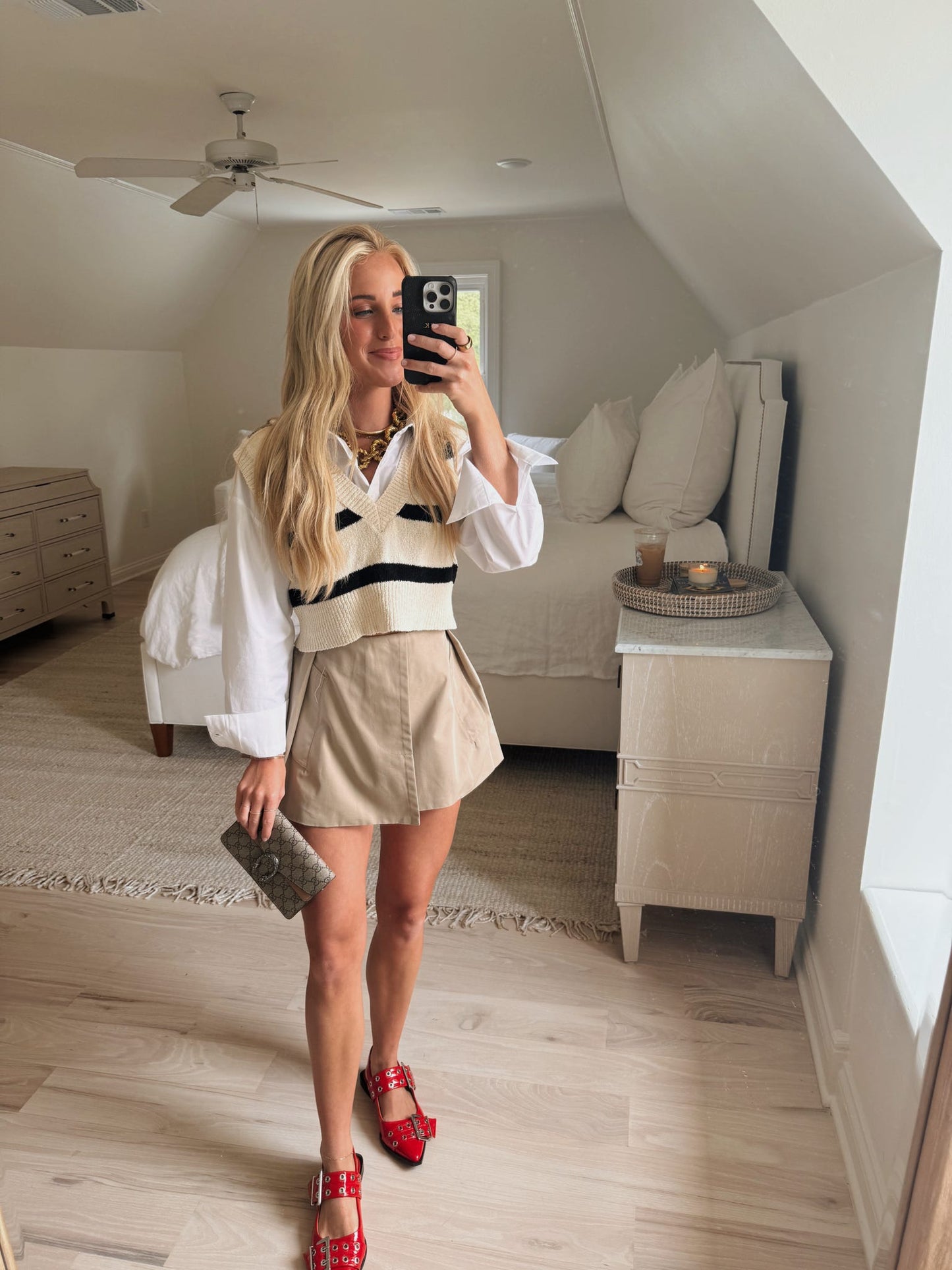 Lydia Shorts/Skirt - Light Mocha