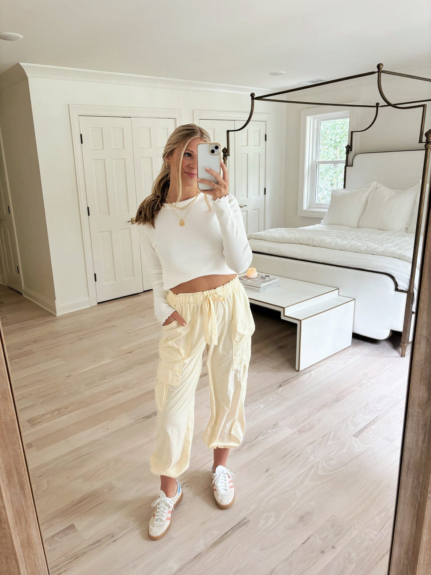 Down To Earth Pant - Banana FREE PEOPLE
