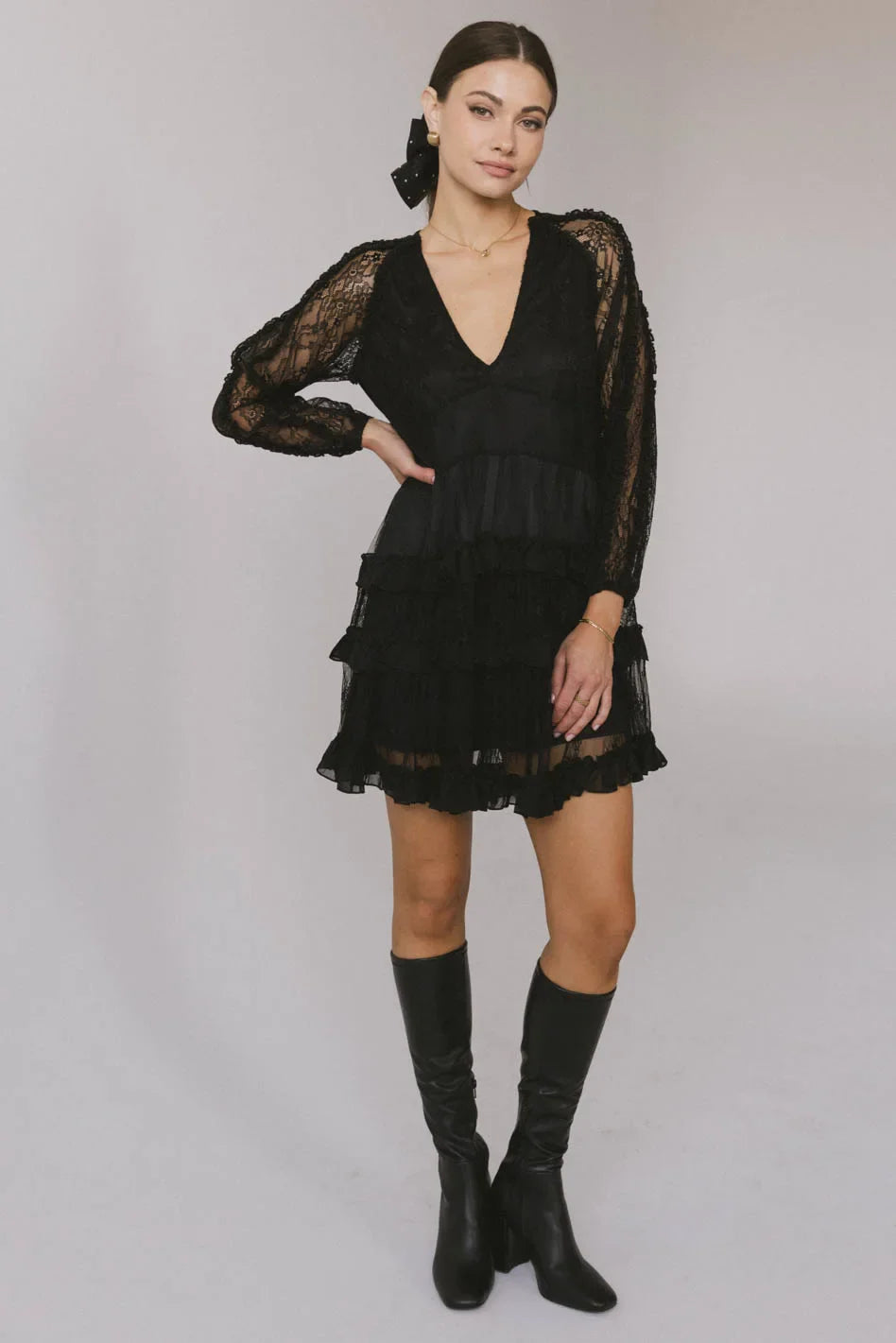 Andee Lace Mini Dress - FINAL SALE
