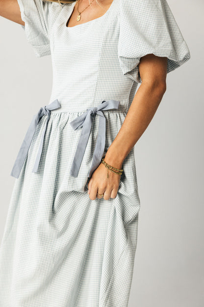 Elyse Gingham Maxi Dress - FINAL SALE