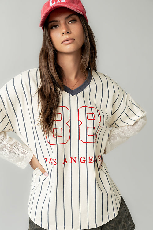 Home Run Oversized Tee - FINAL SALE