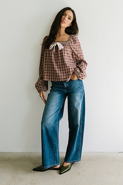 Eden Baggy Jeans in Dark Wash - FINAL SALE