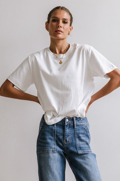 Chance Tee in White
