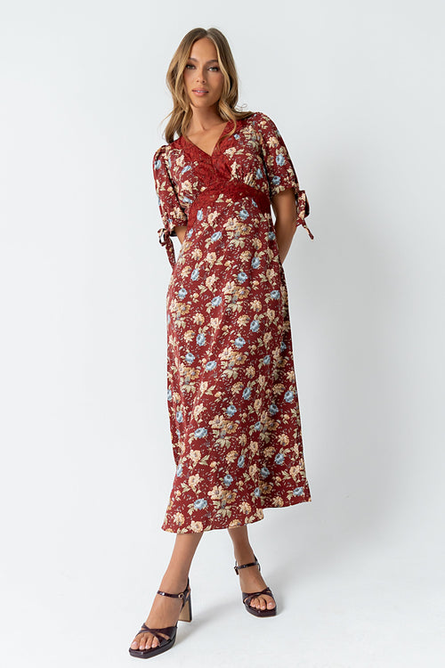Gage Floral Maxi Dress - FINAL SALE