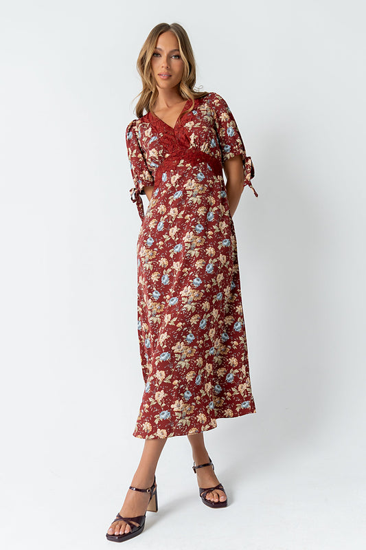 Gage Floral Maxi Dress - FINAL SALE
