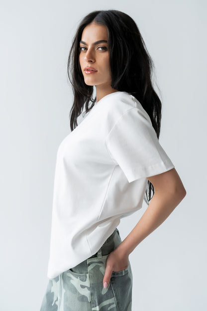 Chance Tee in White