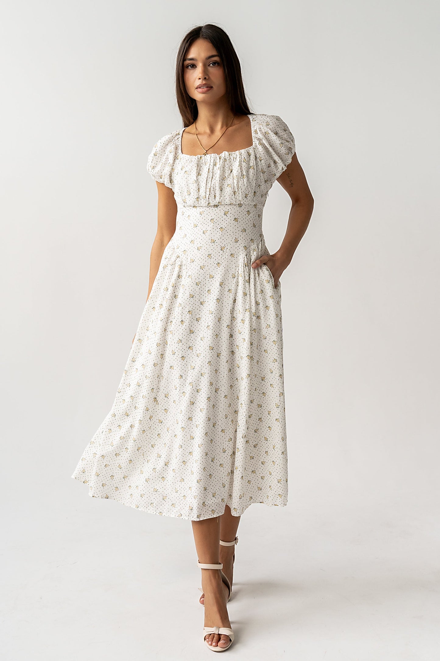 Freda Floral Maxi Dress