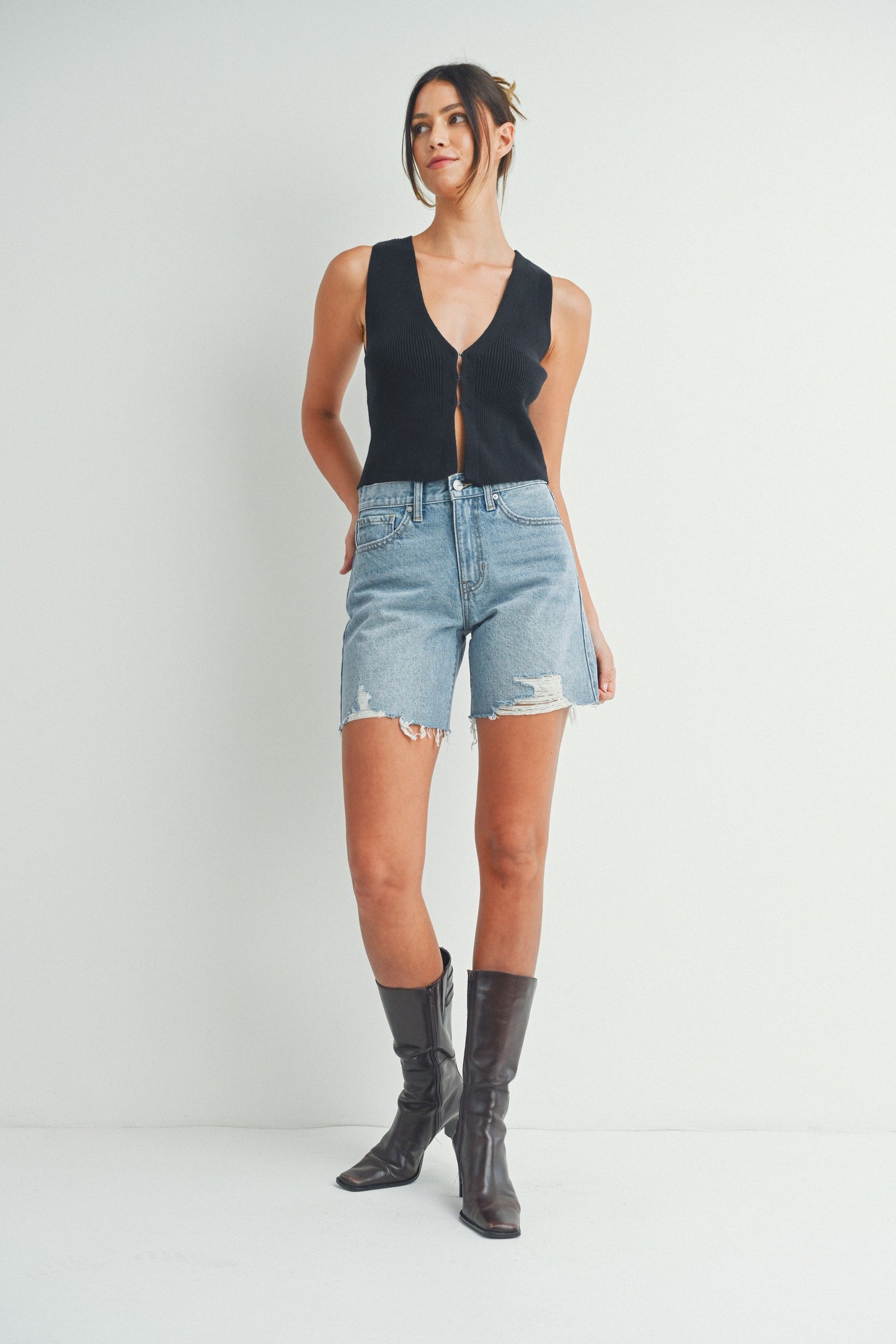 Walker Denim Shorts