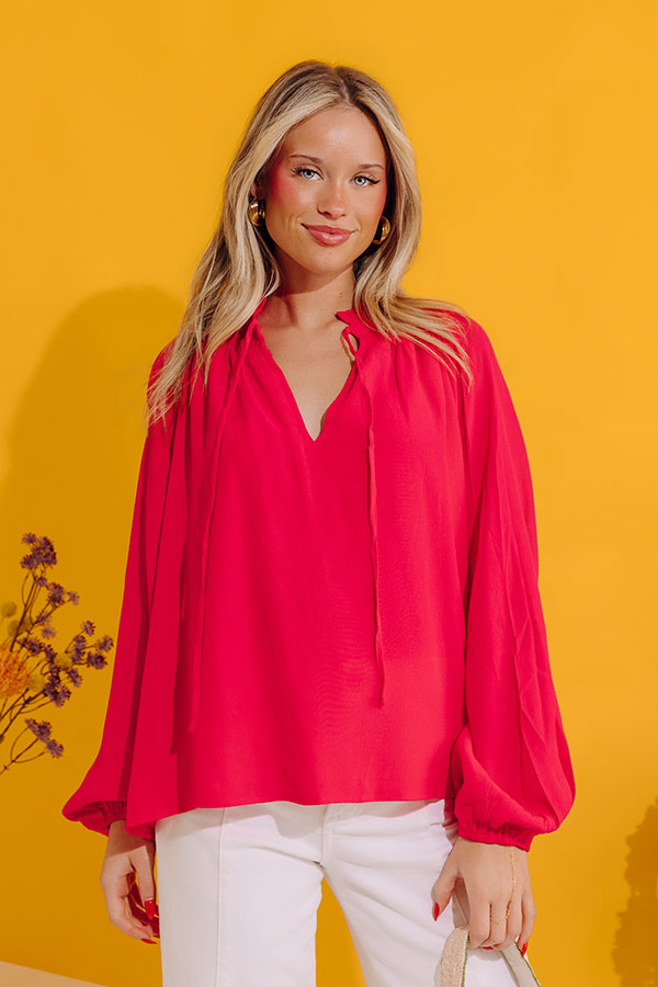Take In The Sights Shift Top