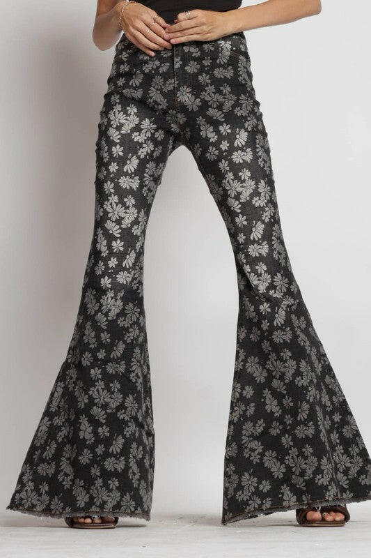 Leilani Floral Denim Pants
