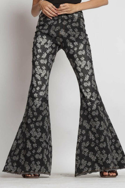 Leilani Floral Denim Pants
