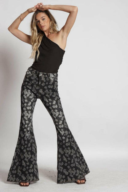 Leilani Floral Denim Pants