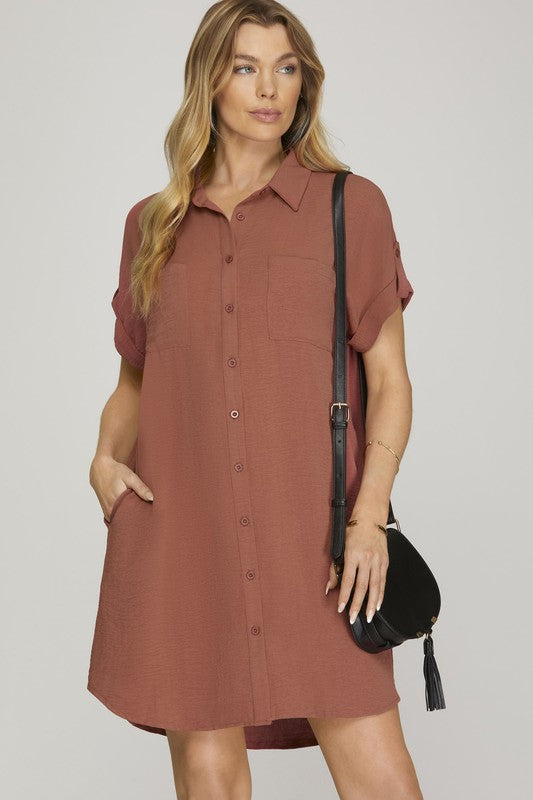 Saturday Stroll Mini Dress