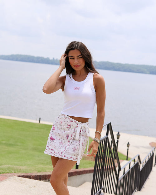 Laci Mini Skirt - Floral