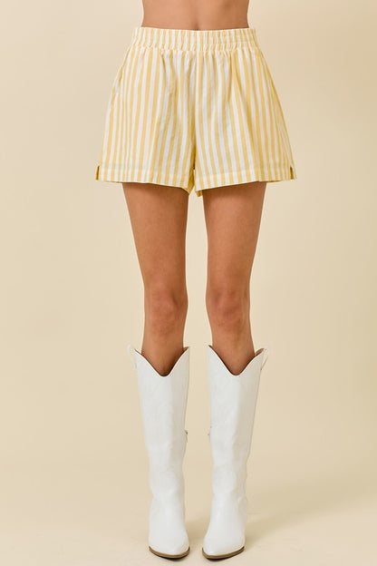 Sunny Days Striped Shorts