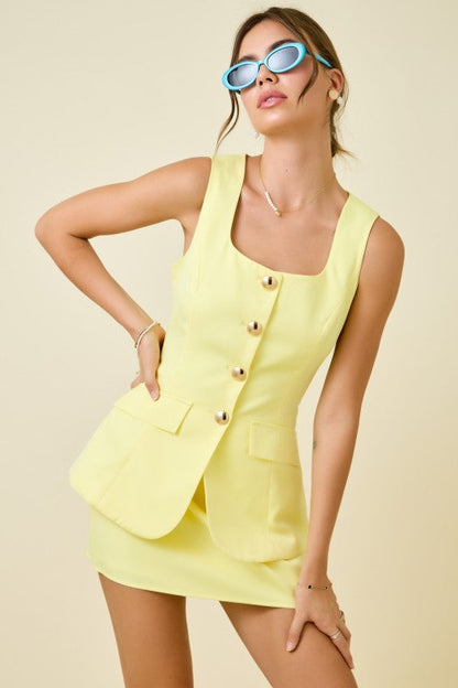 Spring Forward Romper Dress
