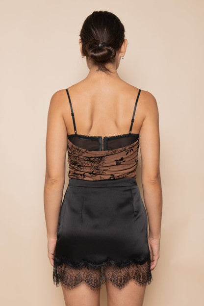 Teddie Floral Lace Bodysuit