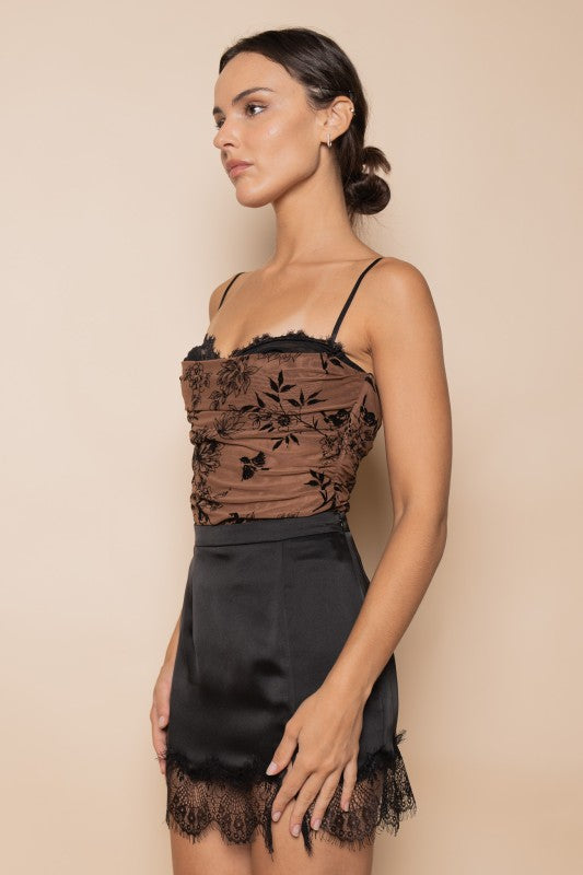 Teddie Floral Lace Bodysuit